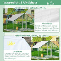 Hühnergehege 3x2m Hühnerstall Voliere