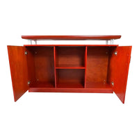 Aktenschrank Büro Sideboard mit Türen und offenem Mittelteil