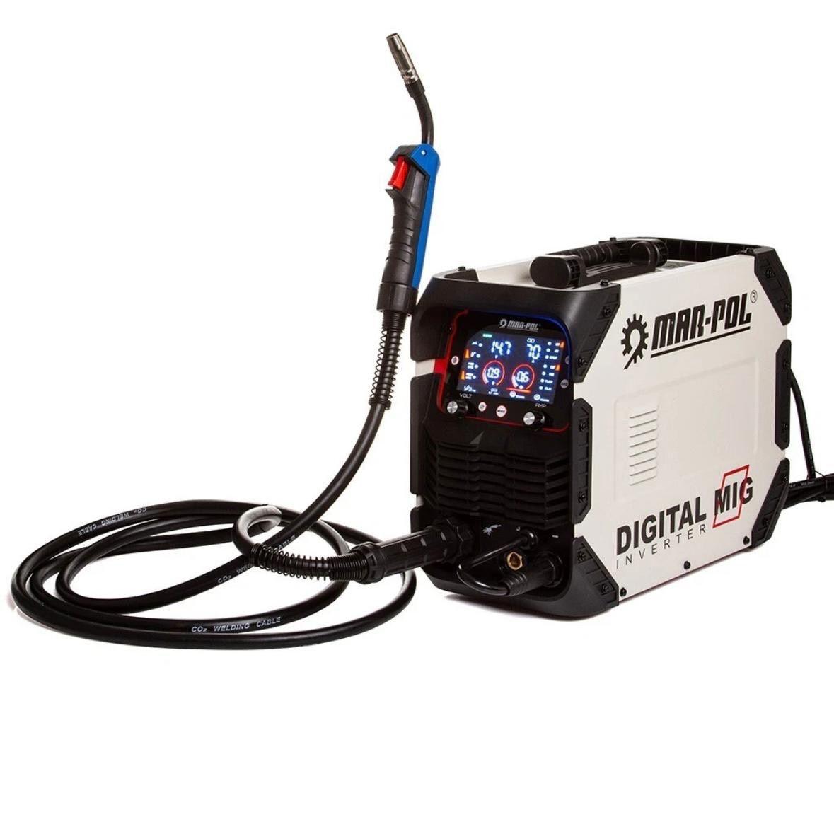 Inverter-Schweißgerät 5in1 MIG/MAG/MMA/TIG mit Synergie-Funktion 250 A
