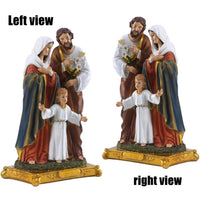 Heilige Familie Statue Figur Kunstharz Deko