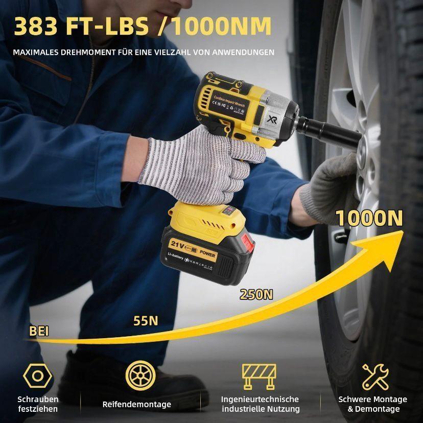 21V Akku Schlagschrauber Set