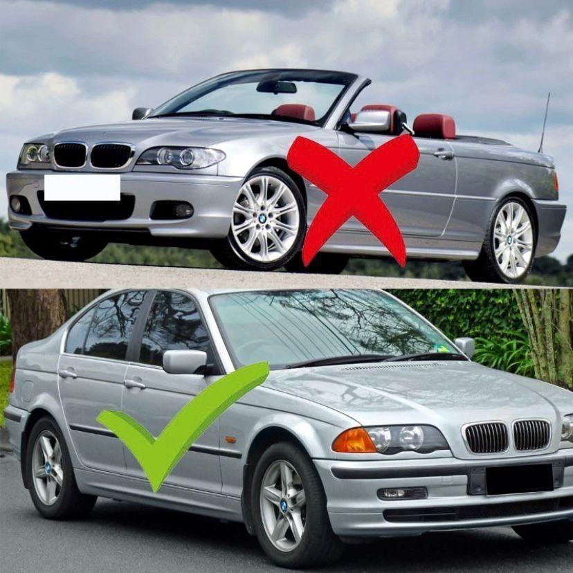 Windlauf Abdeckung BMW 3er E46 Spritzschutz Blende vorne