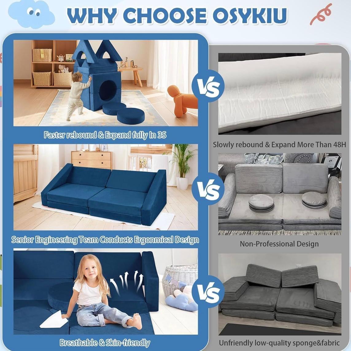 Modulares Kinderspielsofa Spiel- & Kuschellandschaft