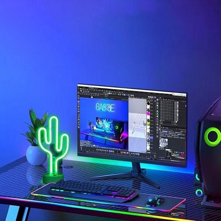 LED Neon Licht Kaktus