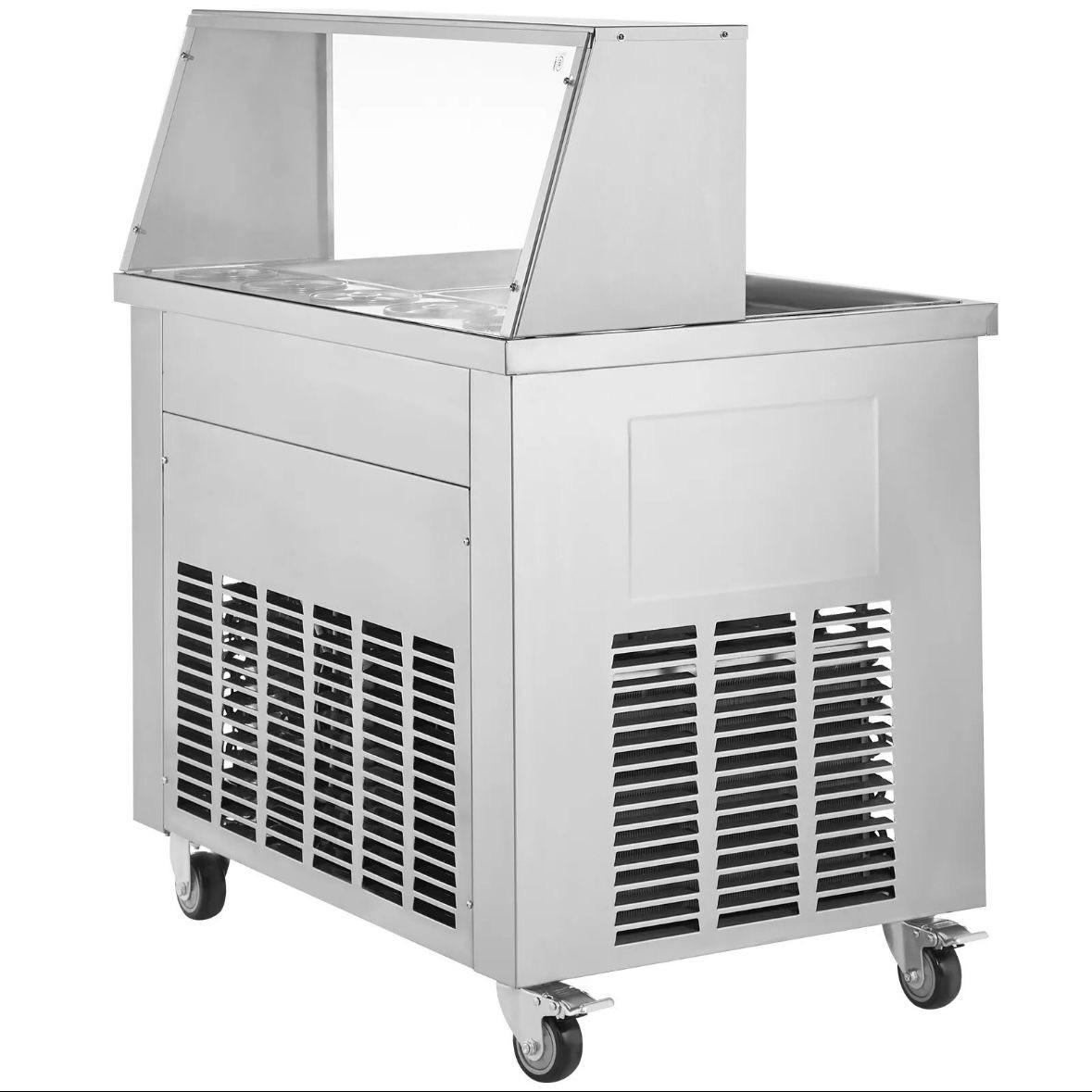 Eisrollenmaschine 2 Platten