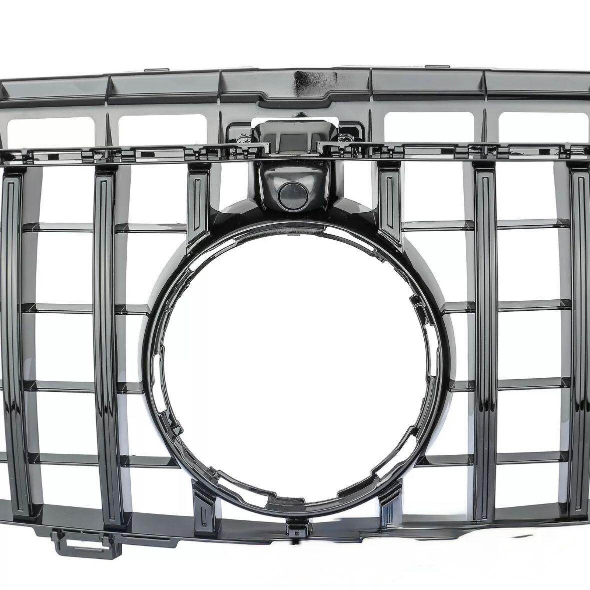 Kühlergrill Schwarz für Mercedes W213 C238 Kamerahalterung