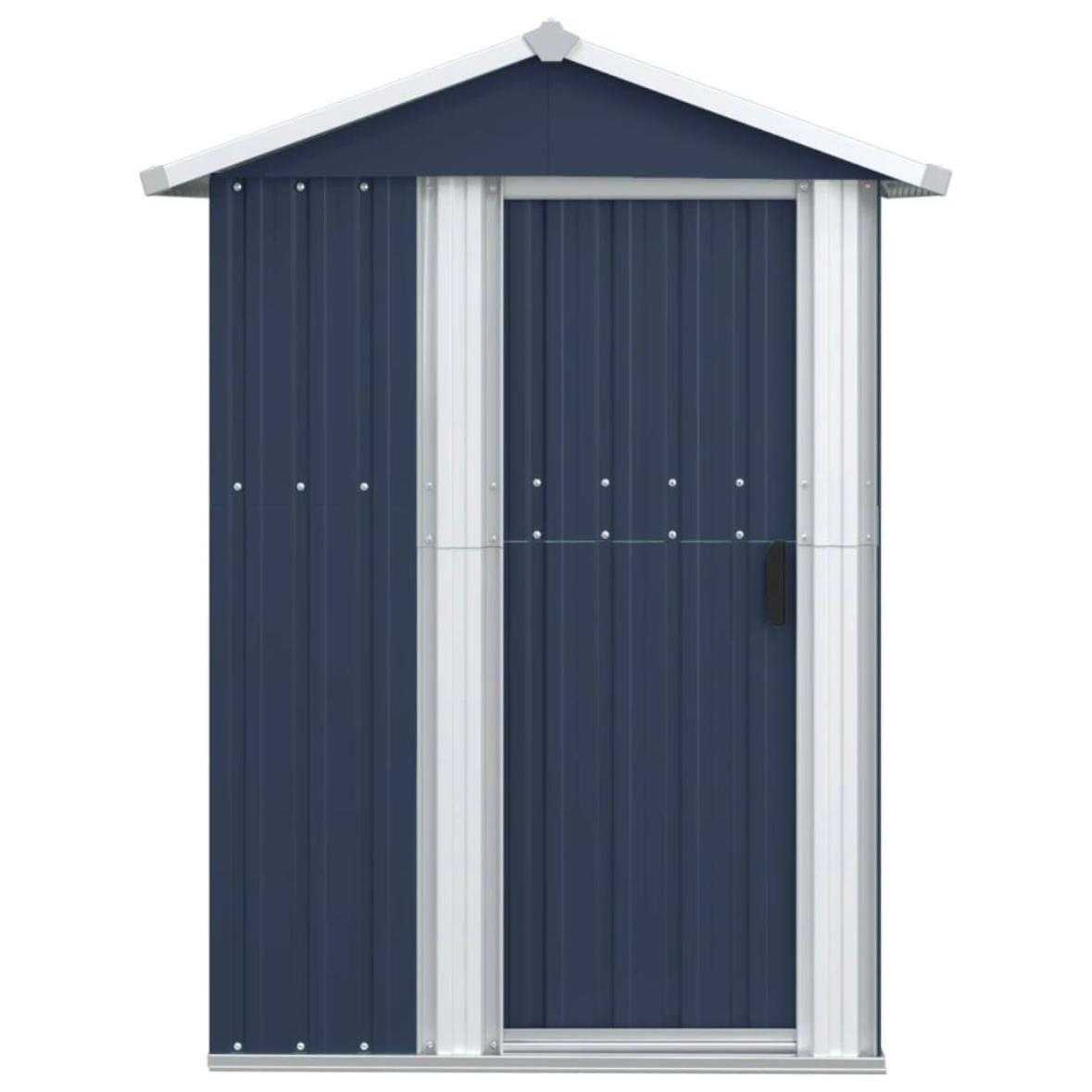 Metall-Gerätehaus mit Satteldach Kompakt & Wetterfest