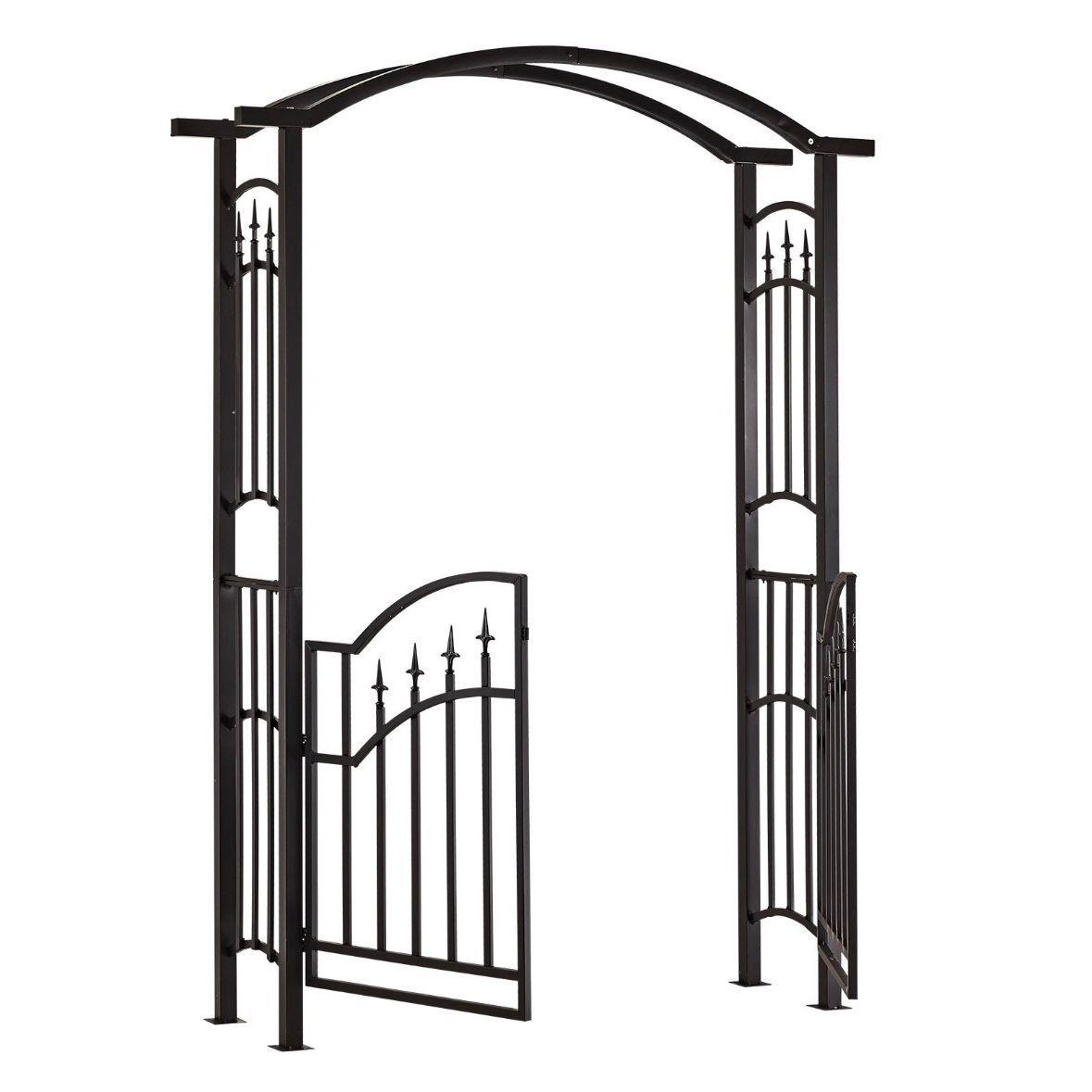 Rosenbogen Tor Metall Rankhilfe Gartenbogen Stecksystem