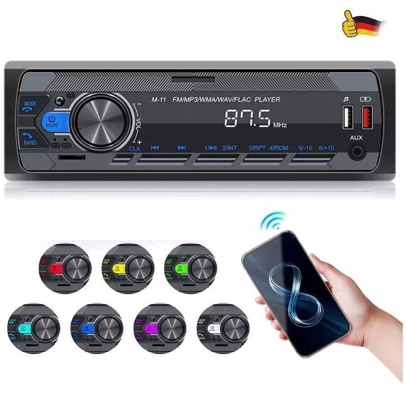 1 DIN Bluetooth Autoradio