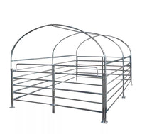 Mobiler Tierunterstand 2×3m Weidezelt Stall