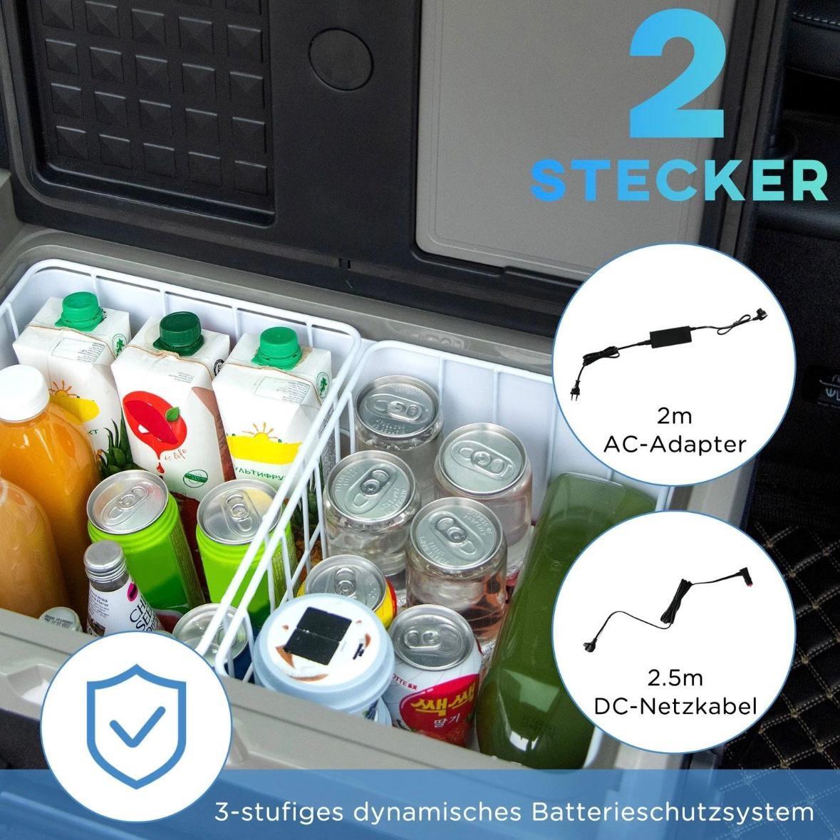 40L Kompressor Kühlbox Auto-Kühlschrank bis −20 °C
