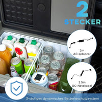 40L Kompressor Kühlbox Auto-Kühlschrank bis −20 °C