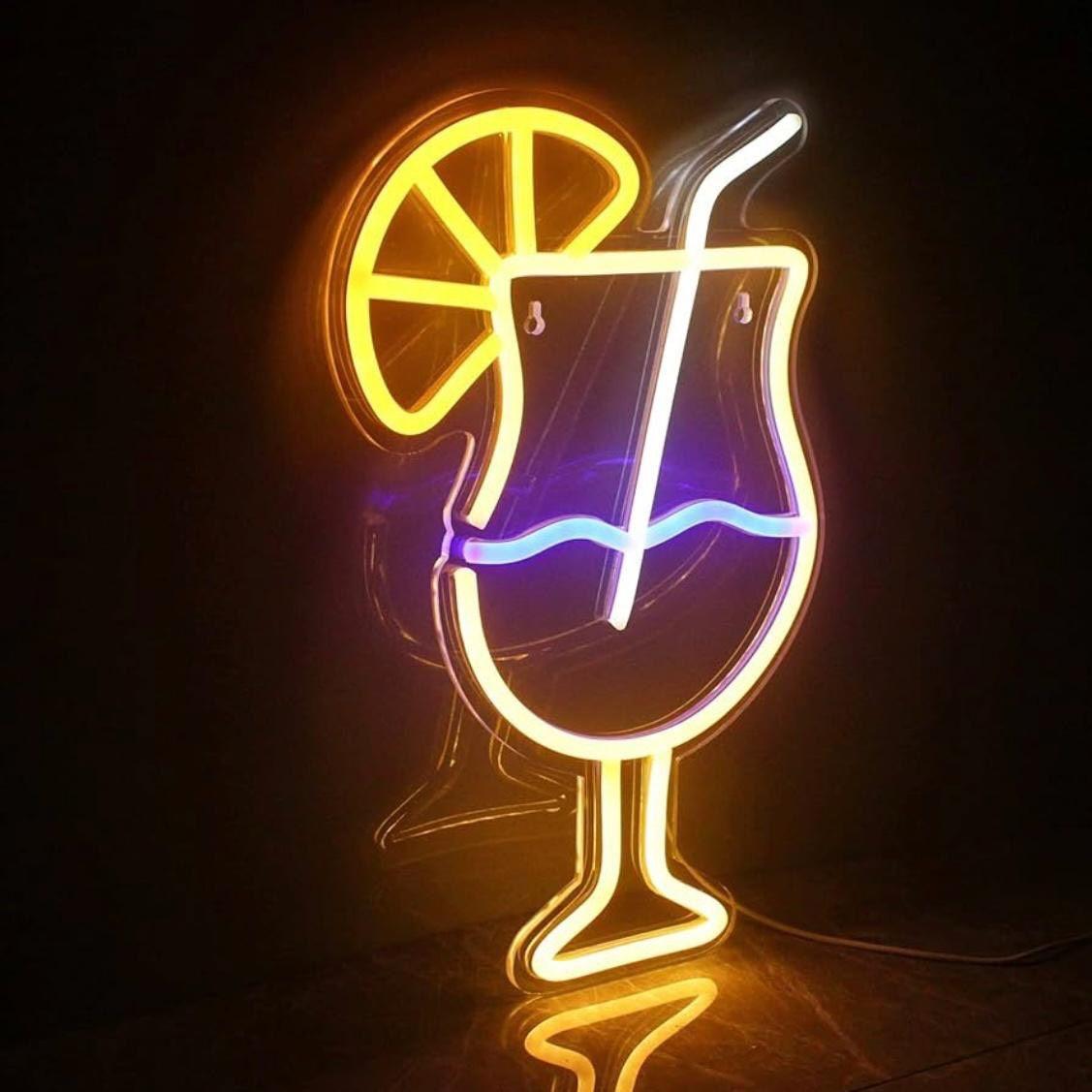 LED Neon Cocktail Schild