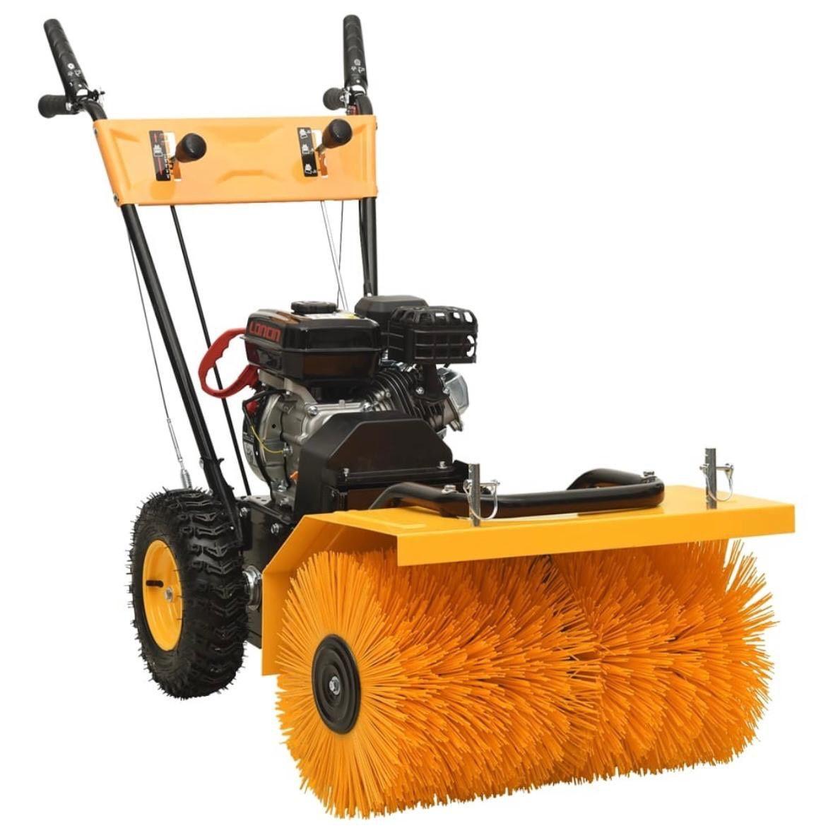 2in1 Schneefräse & Kehrmaschine Benzin 196cm³