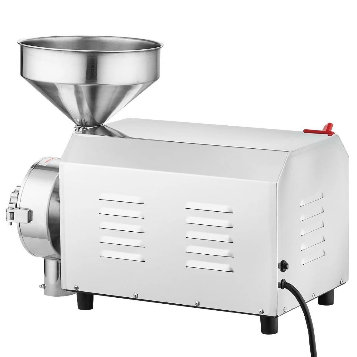 Elektrische Getreidemühle 2200W Kornmühle für Trockenmahlen