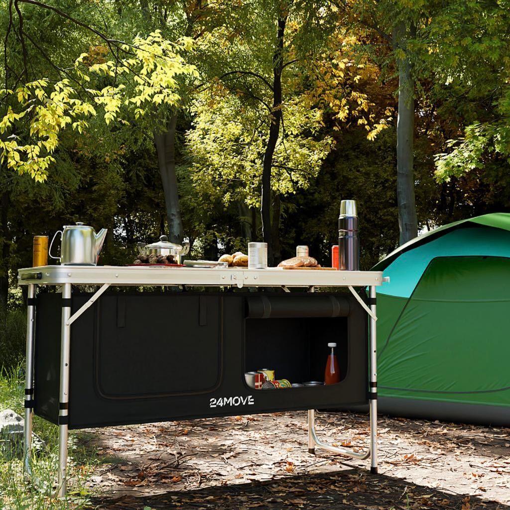 Faltbare Campingküche kompakt & praktisch
