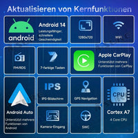 Android 14 Autoradio HD für Mercedes