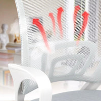 Ergonomischer Bürostuhl Schreibtischstuhl höhenverstellbar Rückenlehne