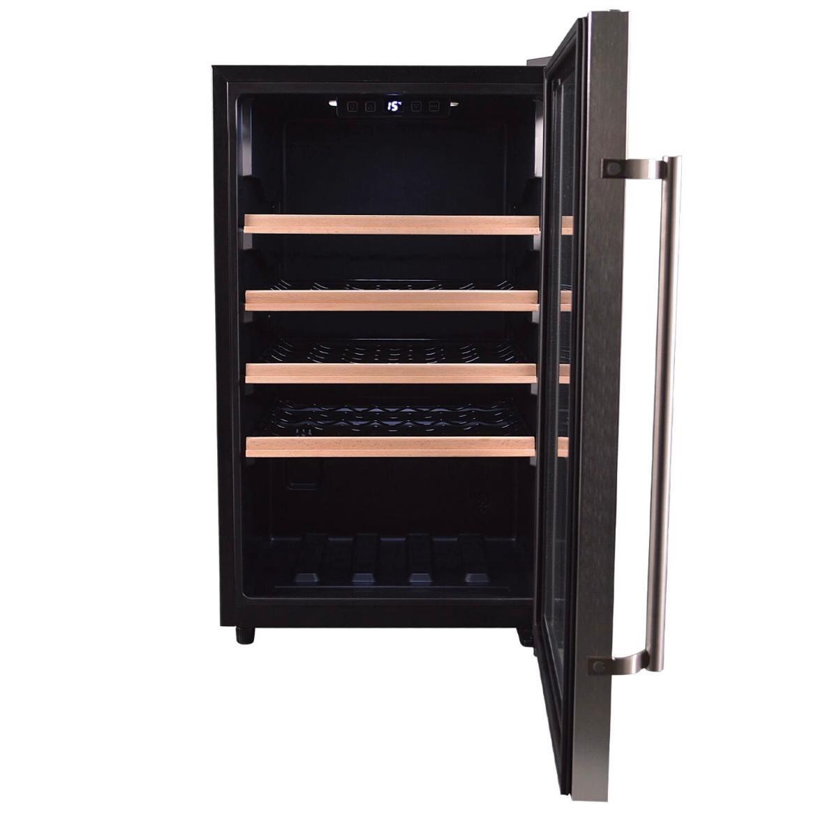 Weinkühlschrank 126L für bis zu 63 Flaschen LED