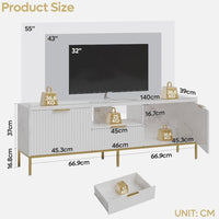 TV Schrank LED Lowboard