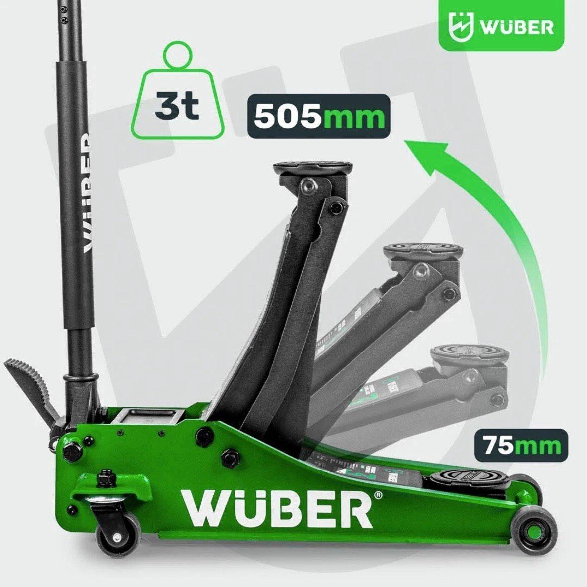 Hydraulischer Wagenheber 3t Doppelkolben