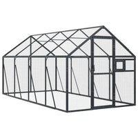 Alu-Voliere Vogelvoliere Vogelhaus 4x1,79m Voliere
