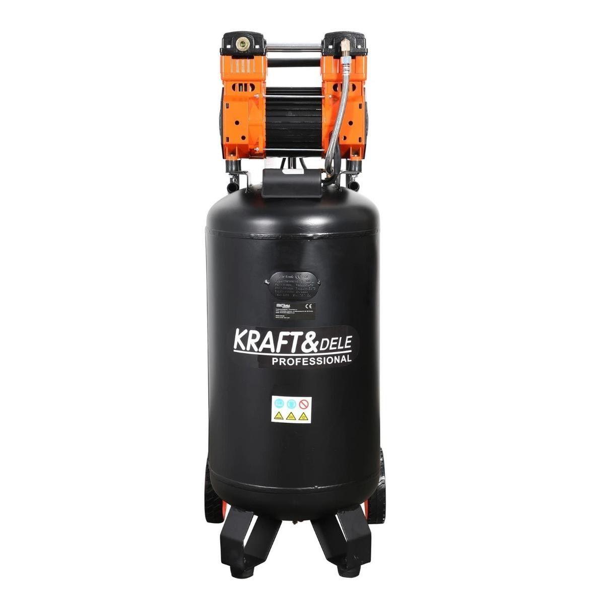 Ölfreier Vertikal-Kompressor 100L 3000W 10bar Druckluftkompressor