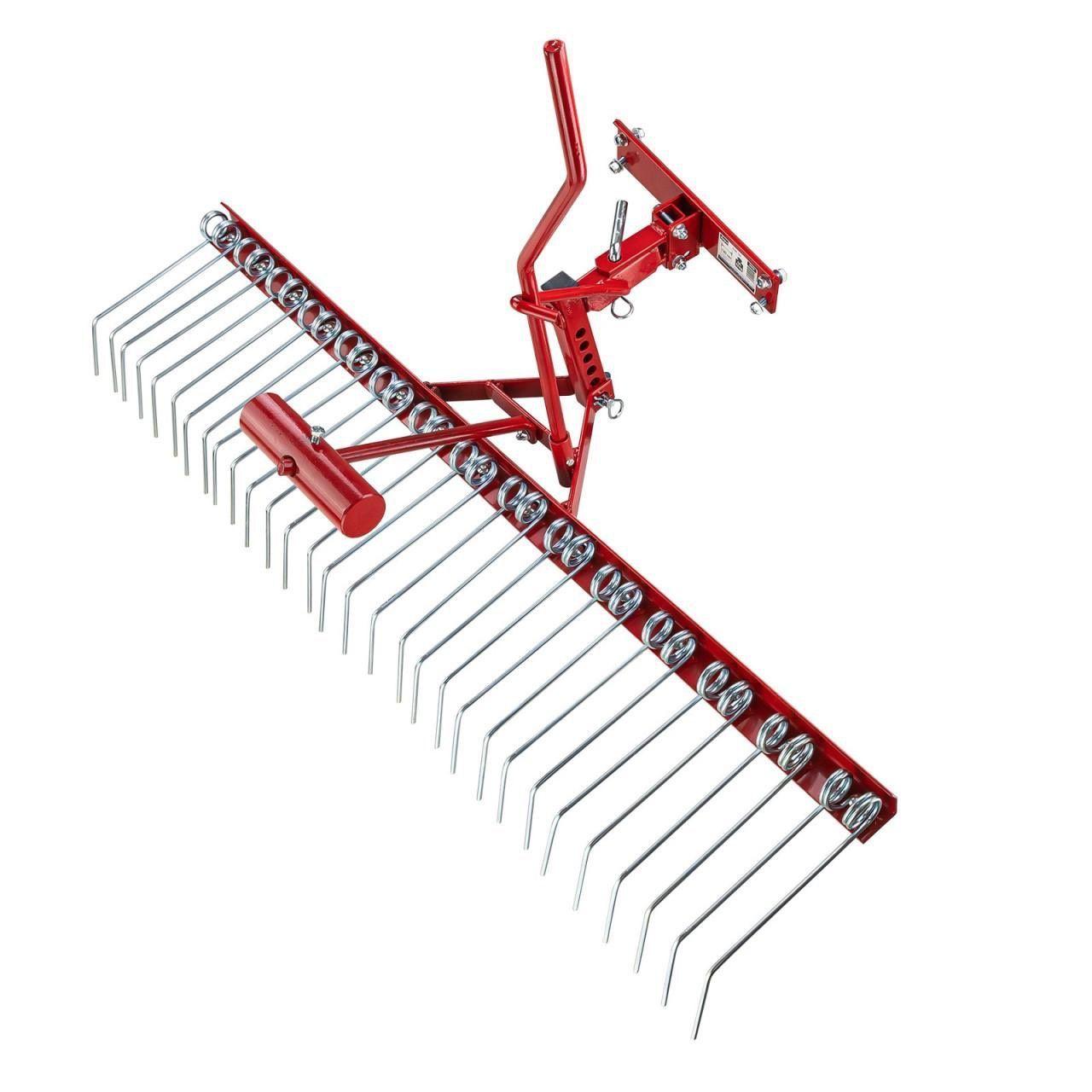 Anbau Rasenstriegel 120cm Bodenstriegel Federzinken