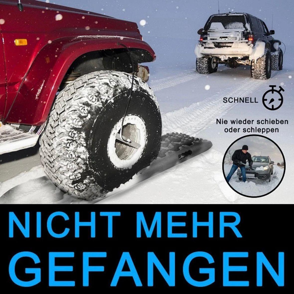 2x Offroad Sandbleche 10t Anfahrhilfe Schnee Schlamm