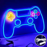 LED Neon Schild Gamepad