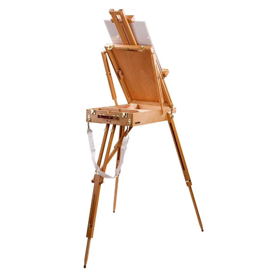 Feld-Staffelei Komplettset aus Holz