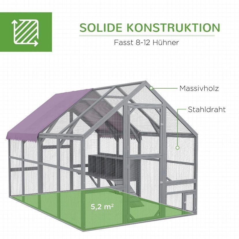 Hühnerstall Hühnergehege Stall