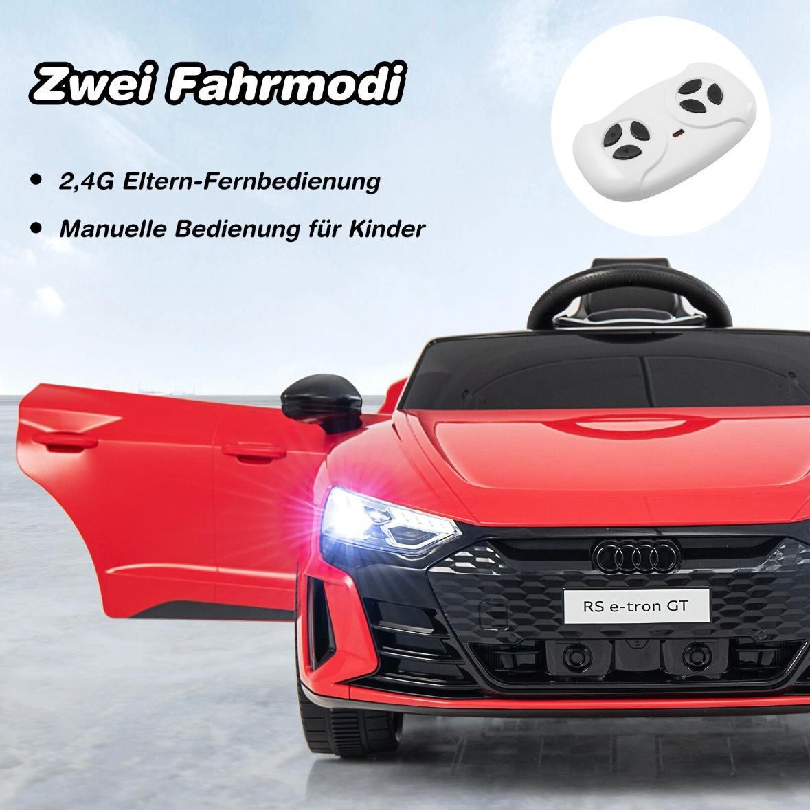 Audi RS GT Kinder Elektroauto 12V mit Fernbedienung