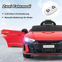 Audi RS GT Kinder Elektroauto 12V mit Fernbedienung