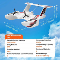 RC Amphibienflugzeug Ferngesteuertes Flugzeug mit Wasserstart