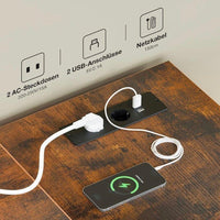 Eckkommode LED 7 Schubladen