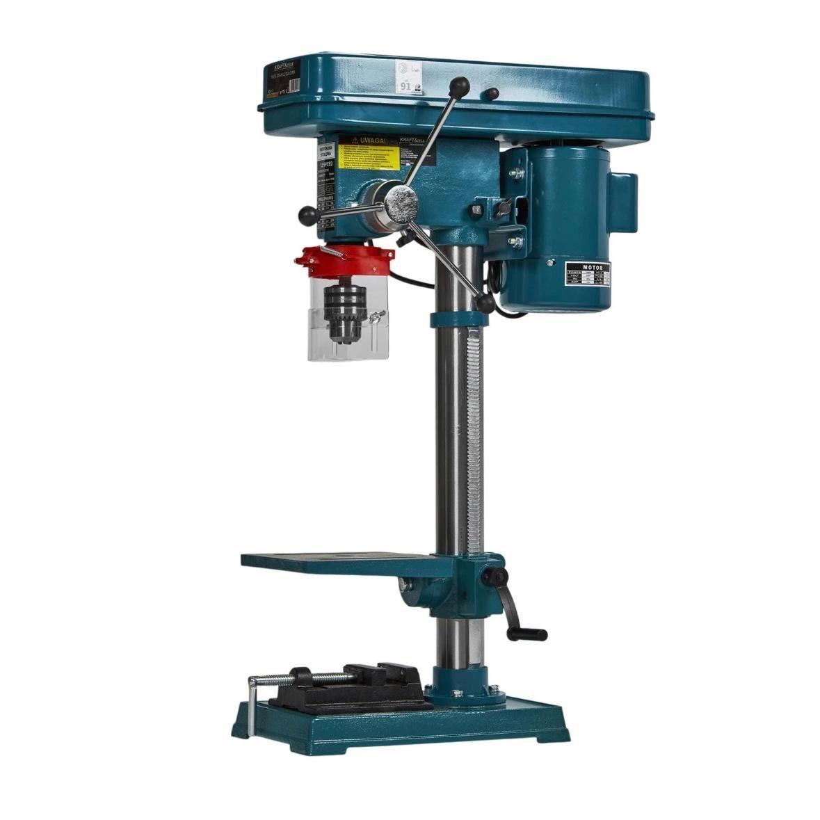 Säulenbohrmaschine 1450W Tischbohrmaschine 12 Gänge 16mm Bohrfutter
