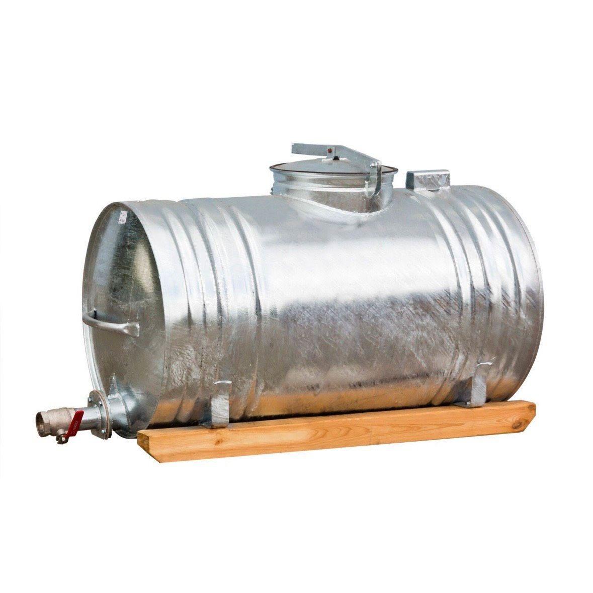 Wasserfass 400L Weidefass mit Ventil