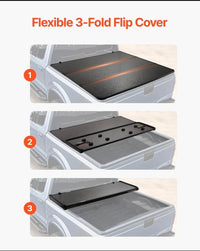 Pickup Ladeflächenabdeckung faltbar Toyota Tacoma 2016–2023