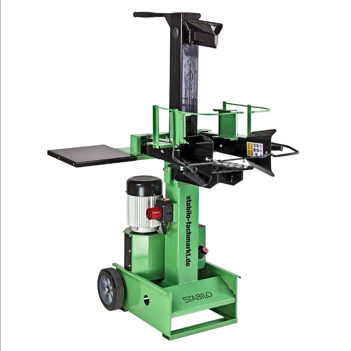 400V Holzspalter 8t Profi Brennholzspalter mit Hydraulik & Y-Spaltmesser