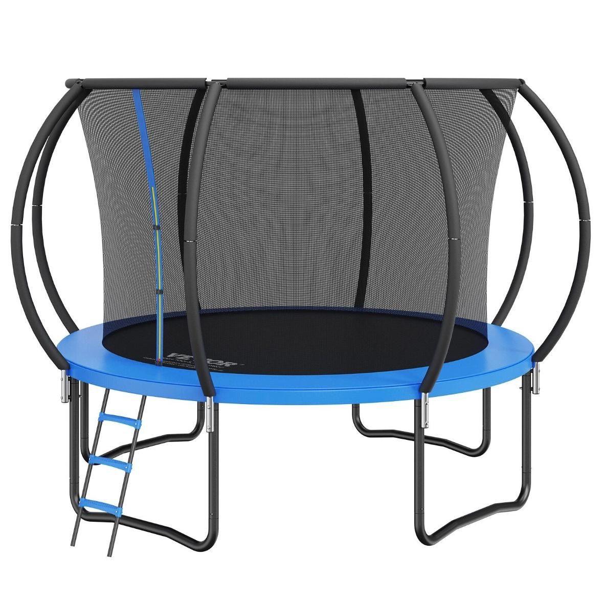 Gartentrampolin mit Sicherheitsnetz belastbar bis 150 kg