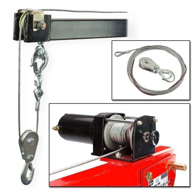 Fahrzeug Ladekran 300kg 12V Seilwinde 360°