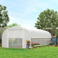 Foliengewächshaus 6×3×2 m Garten Gewächshaus