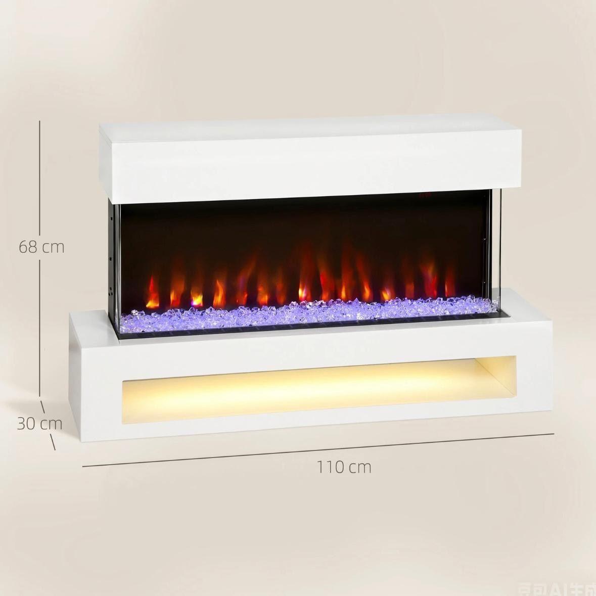 Elektrokamin 2000W LED