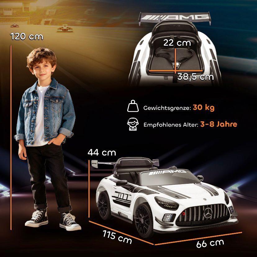 Mercedes-AMG GT Kinder Elektroauto 12 V – Lizenziertes Fahrzeug mit Fernbedienung