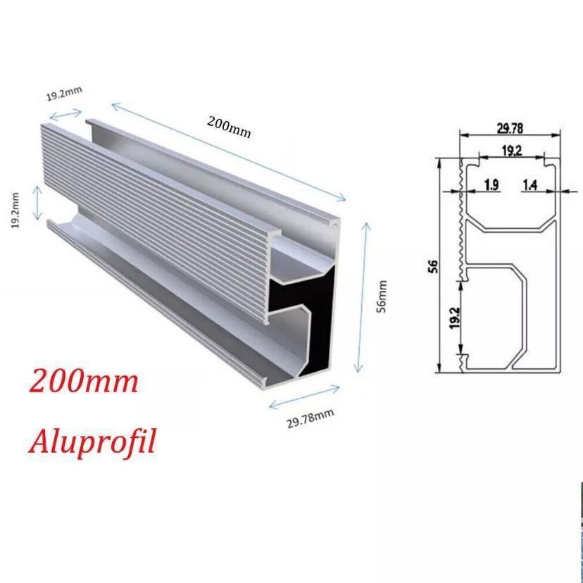 Solarmodul Montage Set Alu PV Halterung