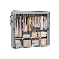 Stoffkleiderschrank flexibel, platzsparend & geräumig