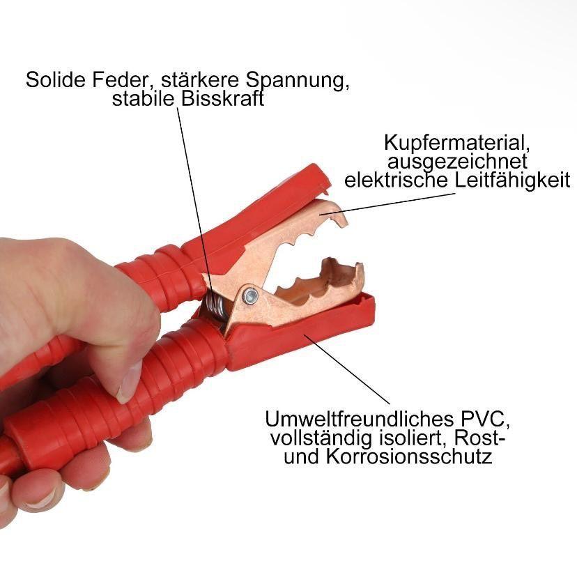 Überbrückungskabel 3000A 2×6m Starthilfekabel