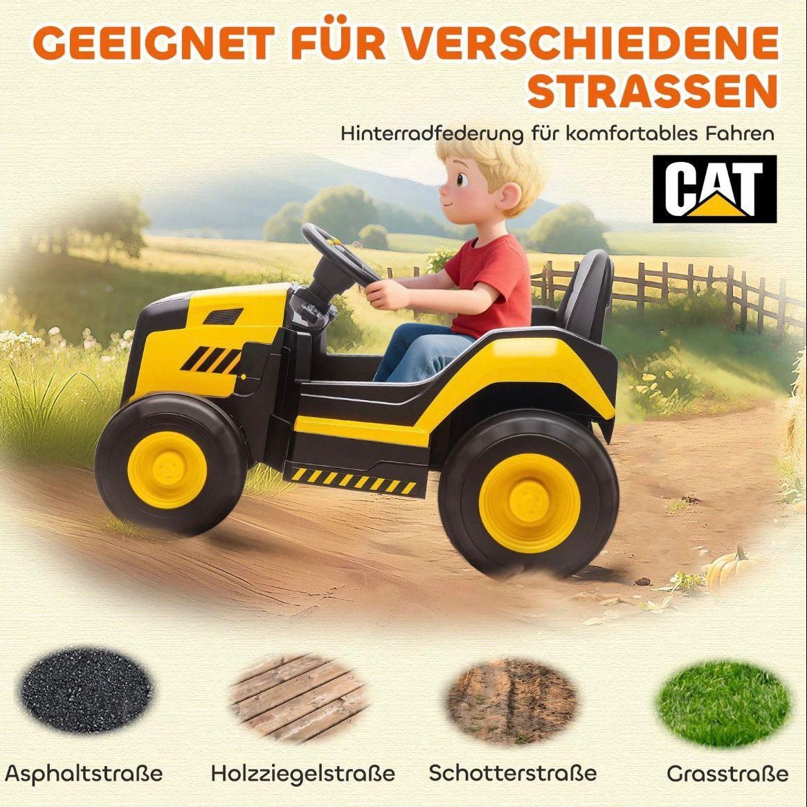Kinder Elektro Traktor 12V Fernbedienung