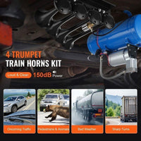 12V Luftkompressor 6L Tank 190W Druckluft Kompressor Auto LKW